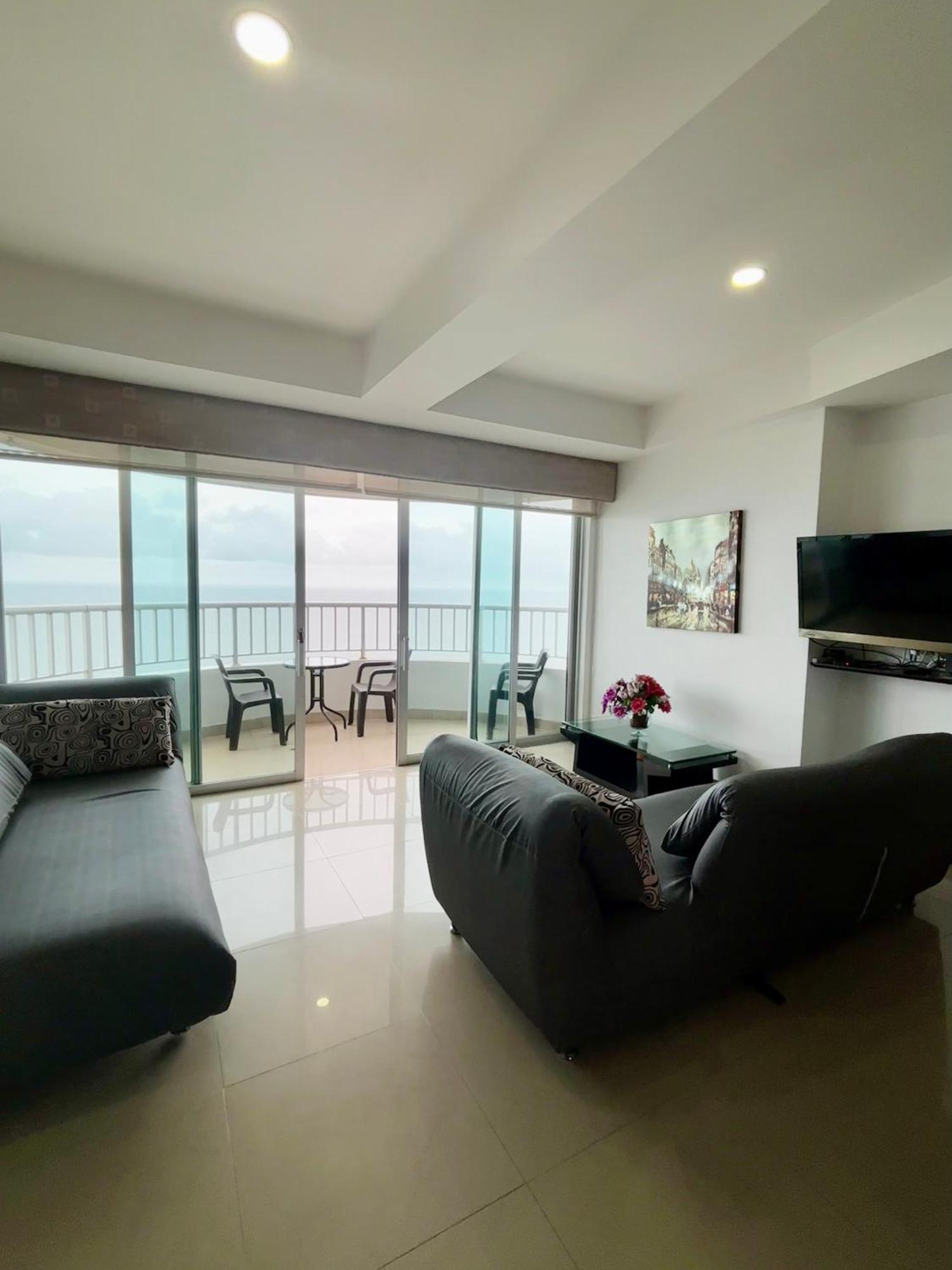 Paraiso En Bocagrande Con Vista Al Mar Cartagena 外观 照片