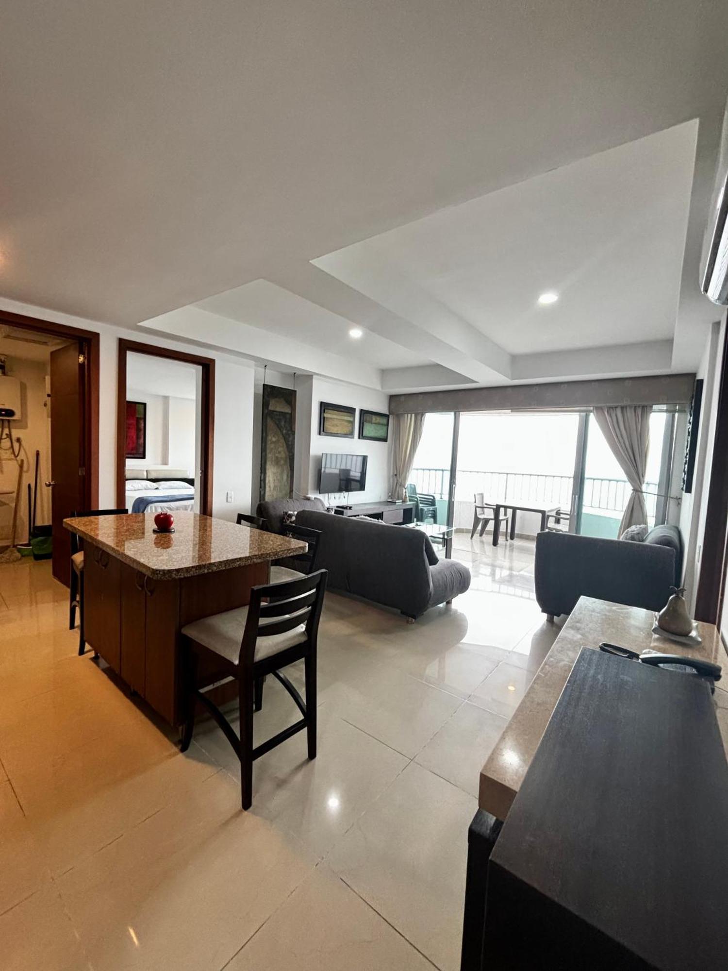 Paraiso En Bocagrande Con Vista Al Mar Cartagena 外观 照片