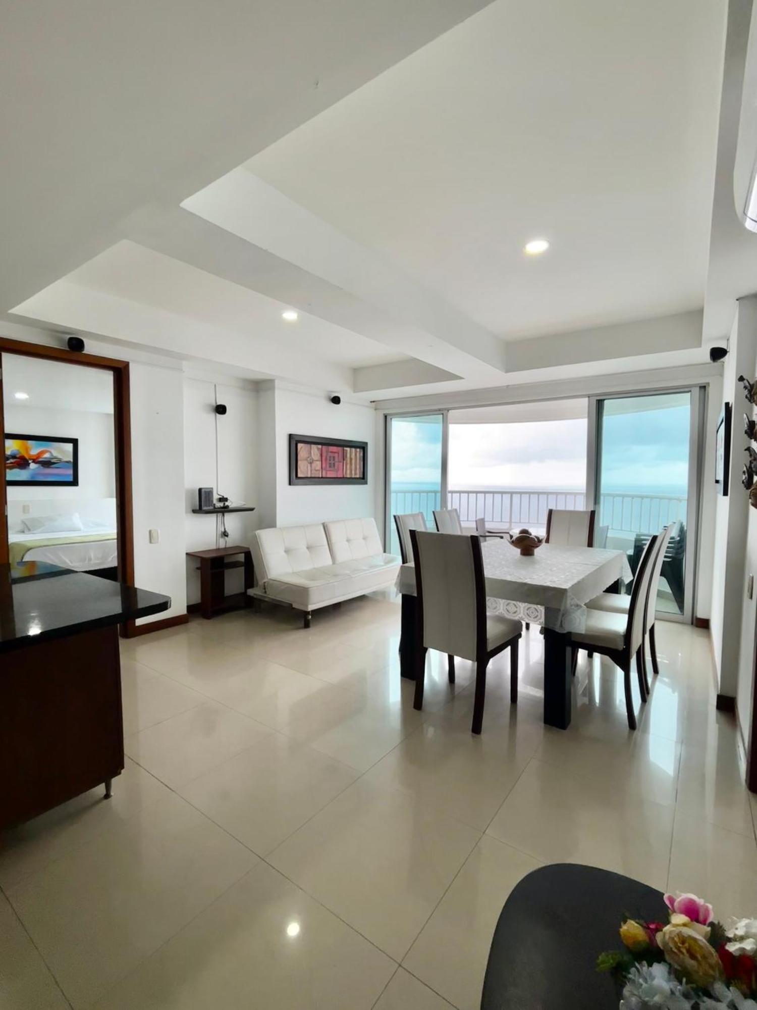 Paraiso En Bocagrande Con Vista Al Mar Cartagena 外观 照片