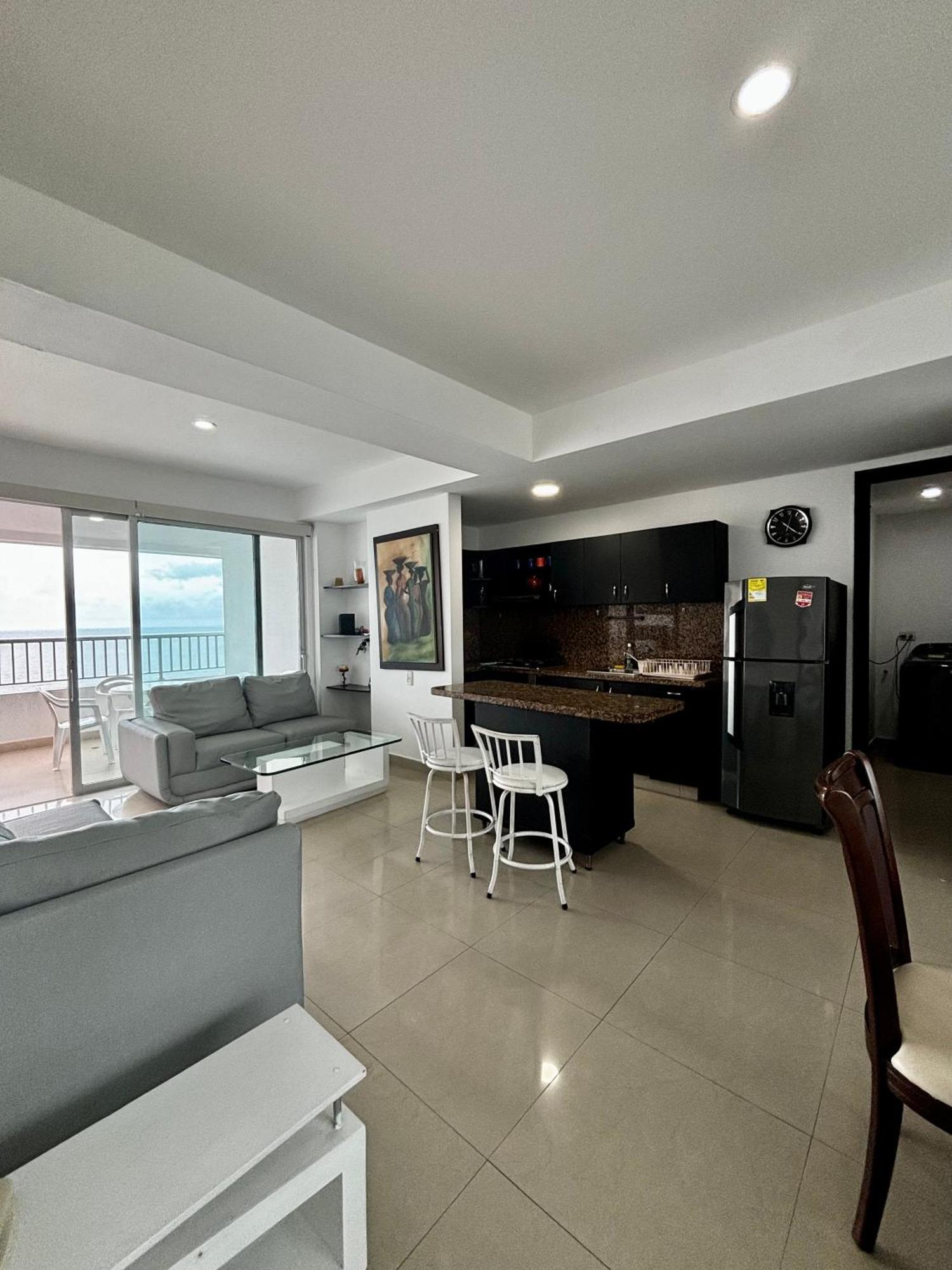 Paraiso En Bocagrande Con Vista Al Mar Cartagena 外观 照片