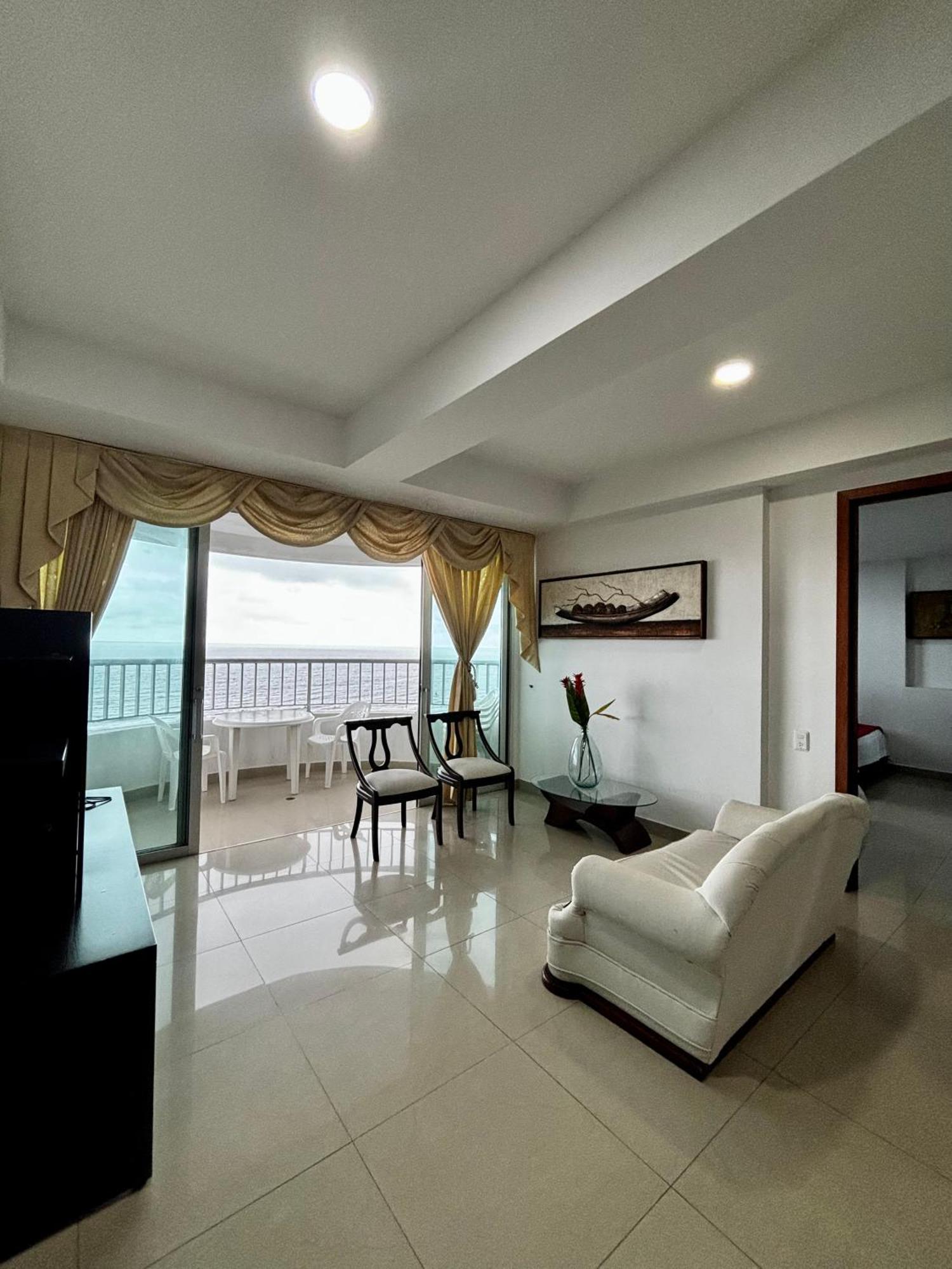 Paraiso En Bocagrande Con Vista Al Mar Cartagena 外观 照片