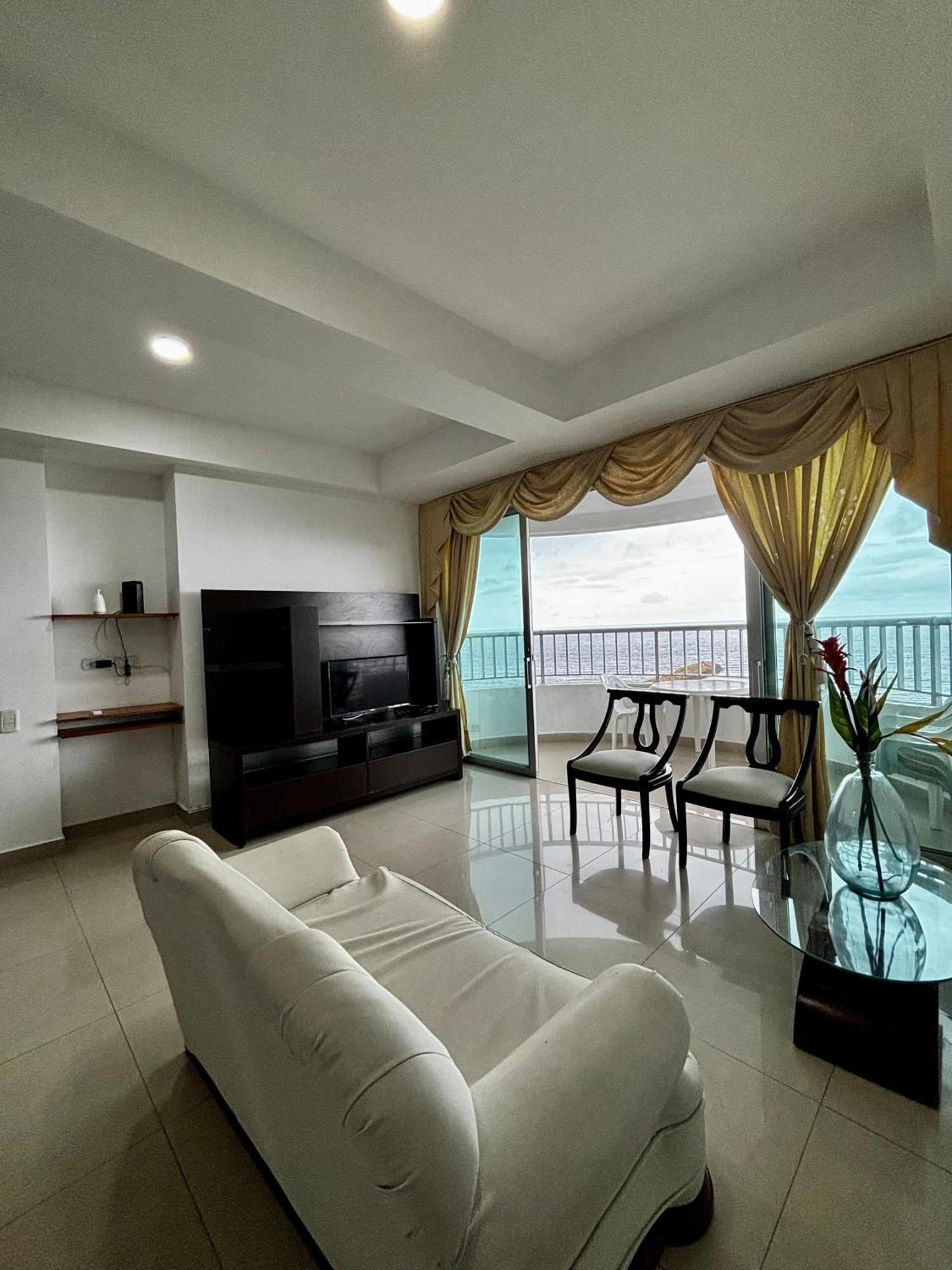 Paraiso En Bocagrande Con Vista Al Mar Cartagena 外观 照片